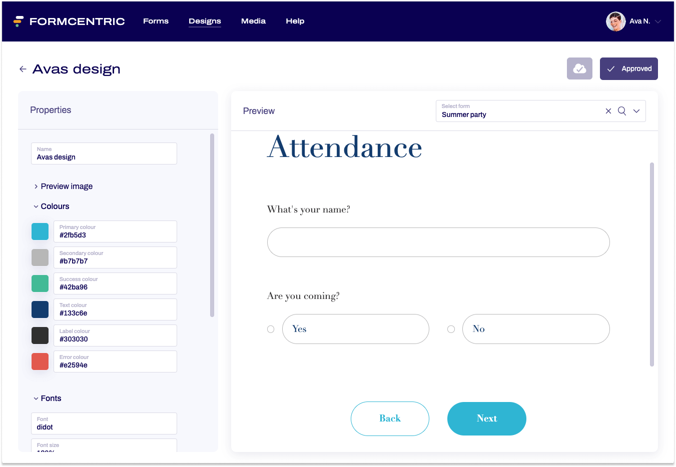 A modified design is shown.
