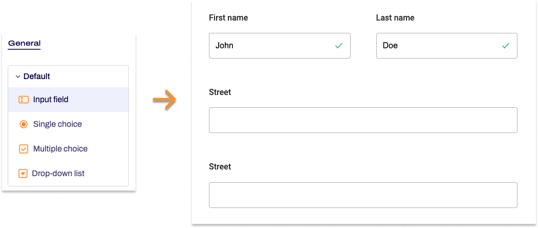 Various inputfields are shown.